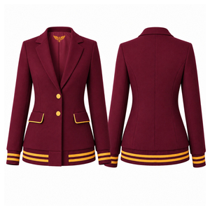 Custom Mens & <b>Womens</b> Business Blazer <b>Jacket</b> Formal Office Suit Coat <b>Smart</b> Casual Uniform Tailored Workwear OEM ODM - Product Image 3