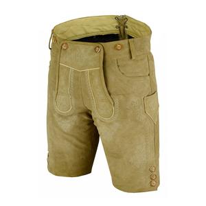 Pantalones Cortos de Lederhosen para el Oktoberfest, Último Modelo, Bordados, Estilo Tradicional Alemán, Casuales, Impermeables y Transpirables, Venta al Por Mayor - Product Image 3
