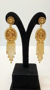 Nouvel ensemble de collier pendentif pour femme plaqué or 24 carats, style arabe, bijoux raffinés pour mariages et fêtes - Product Image 3