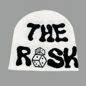 2024 temporada de invierno de alta calidad logotipo bordado personalizado Material acrílico gorro de punto gorro de invierno cálido Unisex gorros sombreros - Product Image 2