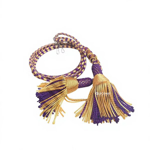 สายคล้องคอพระสังฆราชแบบคลาสสิก ถักด้วยเส้นด้ายโลหะ 100% - Product Image 4