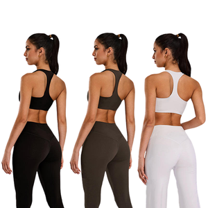 Sujetador Deportivo para Mujer, de Alta Elasticidad, con Relleno Push-Up, Suave, de Alta Sujeción, Sin Costuras, Cómodo, Transpirable y Elástico - Product Image 4