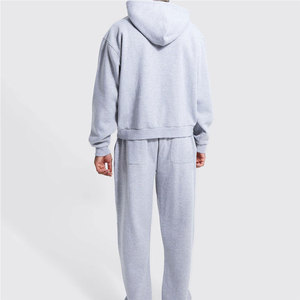 Survêtement d'hiver pour homme de haute qualité, effet usé, grande taille, imprimé, 100% coton, design 2 en 1, en stock - Product Image 6
