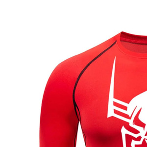<b>Men</b> Solid 100% Polyester <b>Compression</b> <b>Shirts</b> Short Sleeve Lightweight Breathable Eco-Friendly Athletic Gym Fitness Training Wear - Product Image 6