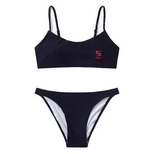 Solid Trader Pure Cotton Blend Soft Breathable Fabric Skin Friendly Material Classic Design Elegant Summer Outfit Women <b>Bikini</b> - Product Image 4