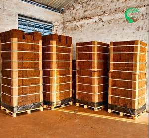 Bloque de Fibra de Coco Comprimida de Grado Premium, 5 kg, Expansión de 17-18 L, Alta Retención de Agua, Sustrato de Cultivo, Proveedor de India - Product Image 4