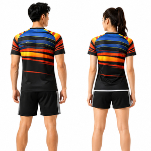 Conjunto de Uniforme Deportivo Profesional Personalizado para Tenis, Transpirable y de Secado Rápido, para Hombre y Mujer - Product Image 2