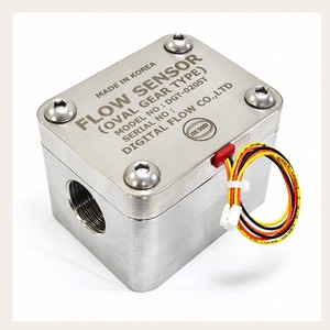 เครื่องวัดการไหลของน้ำมันเชื้อเพลิง DGT-020SI การไหลของน้ำมันเชื้อเพลิงน้ำมันก๊าดดิจิตอลเซ็นเซอร์การไหลของเกียร์วงรี316L สแตนเลส PT 3/4เกลียวภายใน - Product Image 6