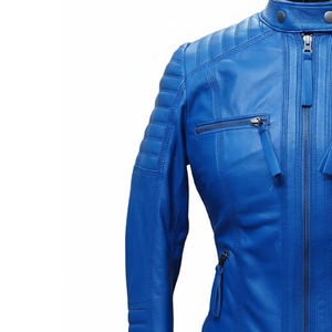Nueva Chaqueta de Cuero para Hombre de Alta Calidad, Cómoda y a la Moda, con Mangas Largas y Diseño Único - Product Image 4