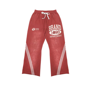 Survêtement décontracté à capuche pour homme, 100 % coton, imprimé uni, délavé à l'acide, pour l'entraînement sportif et le jogging, prix bas, vente en gros - Product Image 3