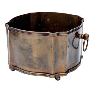 Maceta de metal de alta gama con acabado premium para uso en interiores, exteriores, jardín, balcón, patio y decoración de lujo. - Product Image 6