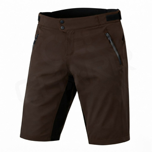 Pantalones Cortos de Ciclismo MTB al por Mayor para Hombre con 2 Bolsillos con Cremallera, Ropa de Ciclismo de Montaña, Pantalones Cortos de Ciclismo MTB Personalizados sin Acolchado - Product Image 5