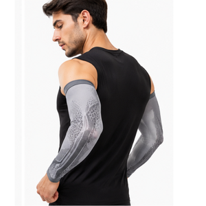 Elegantes Mangas de Compresión Sin Costuras para Golf - Colores Personalizables con Logotipo, Reversibles, Anti-UV, Ecológicas, Unisex, para Deportes al Aire Libre - Product Image 4