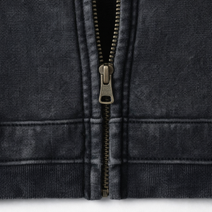 Nouvel Arrivage 2026 – Sweat à Capuche Zippé Vintage Personnalisé, Grammage Lourd, Coupe Oversize, Style Streetwear – Vente en Gros Direct Usine, Fournisseur de Vêtements - Product Image 6