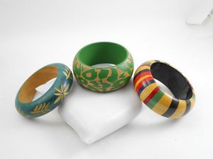 Pulseras ajustables de resina, joyería colorida hecha a mano para mujeres, accesorios modernos y a la moda, regalo perfecto para amigas y - Product Image 3