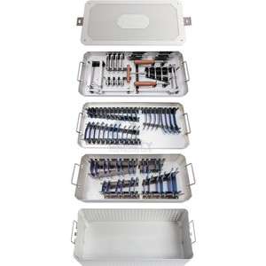 Ensemble d'instruments chirurgicaux orthopédiques en acier inoxydable, outils manuels de classe I, qualité médicale, pour chirurgie spinale, certifié CE - Product Image 1