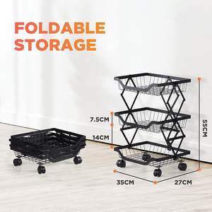 Panier de rangement en métal antirouille, grande capacité, organisateur pour salle de bain et chambre à coucher - Product Image 1