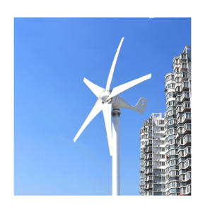 Éolienne compacte 1,5 kW, diamètre de pales 1,3 m, sortie 12V/24V, avec option tour de 2 m pour montage sur toit domestique, distribution en gros - Product Image 4