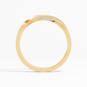 แหวนแต่งงาน CTW Moissanite 0.14ที่สง่างามสำหรับ925ของเธอแหวนเงินสเตอริงของขวัญที่ดีที่สุดขายส่ง - Product Image 3