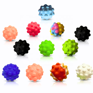 Balle sensorielle anti-stress en silicone Pop Bubble Fidget avec taille et couleur personnalisables pour les enfants de 5 à 7 ans et les adultes - Product Image 3