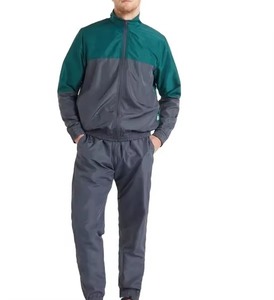 Ensemble de survêtement en nylon et polyester de qualité supérieure, coupe-vent d'été avec fermeture éclair, respirant et confortable, style streetwear - Product Image 1
