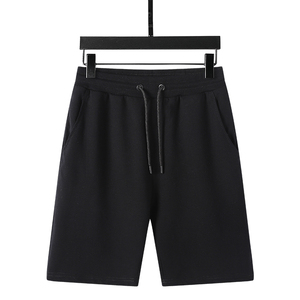 Pantalones Cortos de Algodón para Hombre al por Mayor, Cintura Elástica, Estilo Urbano, Casual, Largos hasta la Rodilla, Cierre con Cordón, Tela de Lona Impermeable - Product Image 1