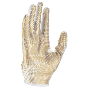Gants de sport blancs et dorés à doigts entiers, respirants, en polyester, unisexes, toutes saisons, impression par sublimation - Product Image 4