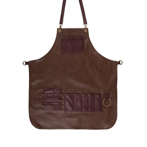 Delantales de Trabajo de Lona Impermeable con Logotipo Personalizado, Delantales para Manicuristas, Peluqueros y Barberos - Product Image 3