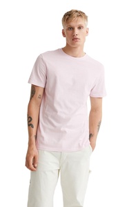 T-shirt en coton personnalisé doux et ample à la mode pour hommes - Product Image 2