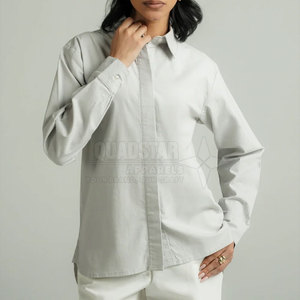 Ropa Casual Sostenible para Mujer, Tops Ligeros 100% Algodón, Material Duradero, Diseño Simple, Logotipo Frontal, Antiarrugas, Transpirable - Product Image 3
