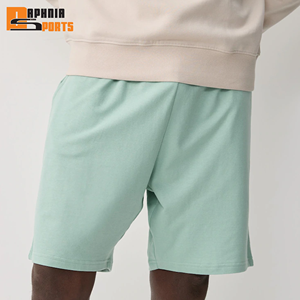 Pantalones Cortos Deportivos de 400 GSM, 100% Algodón, Cintura con Cordón Ajustable, Personalizables para Verano - Product Image 1