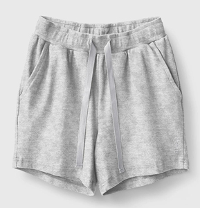 Pantalones Cortos de Algodón Gris para Hombre, con Cordón, Casuales, de Cintura Media, con Bolsillos, Transpirables, Tejidos, Precio al por Mayor - Product Image 1