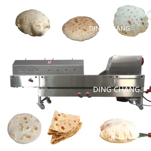 Máquina compacta y eficiente para panqueques tailandeses, prensa de tortillas, línea de producción de pan de pita comercial - Product Image 3