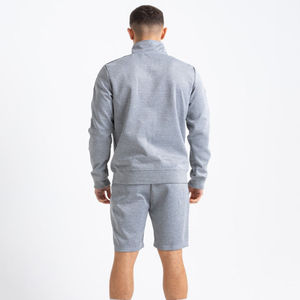 Conjunto de 2 piezas más vendido: Sudadera con capucha de manga corta y pantalones cortos de corte holgado, estilo casual deportivo, tela de alta gama, conjunto ligero para hombre. - Product Image 4