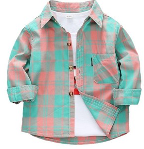 Chemises rayées décontractées pour garçons, 100 % coton respirant et à séchage rapide, idéales pour le printemps, l'automne et l'école – Vêtements d'extérieur pour adolescents – Marque Enfants - Product Image 4