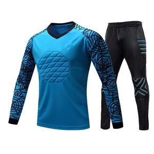 Conjunto de Camiseta de Portero Personalizada para Equipos de Fútbol, Manga Larga, con Tela Transpirable, Diseñada para Clubes - Product Image 1