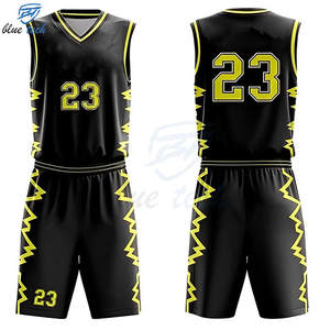 Ensemble de shorts et maillots de basket-ball personnalisés en sublimation, grandes tailles, uniforme de basket-ball OEM, respirant, séchage rapide - Product Image 4