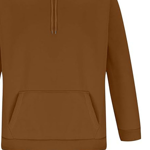 Sajjawal Zipper-Up Regular Fit 100% Cotton Fleece Heavyweight Solid Eco-Friendly Windproof <b>Waterproof</b> Winter Mens Unisex Hip Hop - Product Image 3