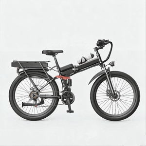 Folding Electric Bike 26 Inch 48V 8Ah Lithium Battery Brushless Motor 21-Speed Dual Suspension Waterproof Adult City Bike - Product Image 3