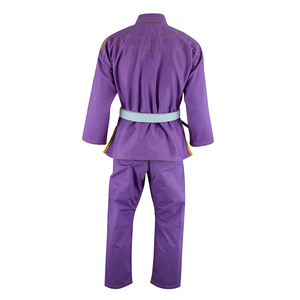 Kimono de karaté, BJJ, taekwondo, judo, MMA de qualité supérieure, uniforme d'entraînement 100% coton, ceinture blanche, prix avantageux - Product Image 2