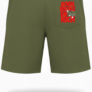 Breathable <b>men's</b> <b>shorts</b> High Quality Heavyweight 100% Cotton Drawstring Letter Eco-friendly Breathable Puff Printing Streetwear - Product Image 6