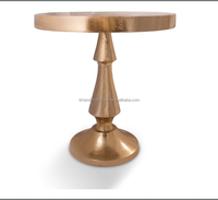 Nouvelle Arrivée Table d'Appoint Convertible de Luxe Dorée, Moderne en Laiton, Personnalisée, Faite à la Main, Écologique, Style Européen Diva