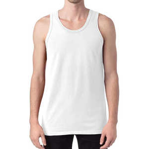 2026 High Quality Sports Gym Tank Tops <b>for</b> <b>Men</b> Wholesale Rate Cotton Bamboo Fiber <b>Singlet</b> Knitted Training Gym Vests - Product Image 1
