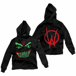 Sudadera con Capucha Gráfica para Hombre, Oversize, Estilo Urbano, Estampada, Casual, de Manga Larga, de Forro Polar - Product Image 5
