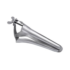 Speculum vétérinaire réutilisable DIVIED 5 Premium en acier inoxydable allemand 35 CM, 2 ou 1 lames, pour usage en élevage et hôpitaux vétérinaires, CE ISO - Product Image 2