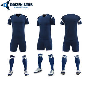 Uniforme de Fútbol Sublimado DSI, 100% Poliéster, Transpirable, Manga Corta, Nombre del Equipo Personalizado, Antibacteriano, Secado Rápido, Anti-UV, Suave - Product Image 2