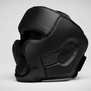 Casco de Boxeo Ligero de Cuero PU, Protector de Cabeza con Absorción de Impactos y Ventilación para Entrenamiento y Sparring de Adultos - Product Image 4