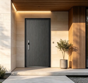 Portail Principal Traditionnel en Fer Forgé avec un Design Arqué à Volutes ; Moderne, Facile à Assembler et Résistant à la Rouille. - Product Image 3