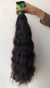 Bulk Indian 100% Cuticle Aligned 12A Virgin <b>Body</b> <b>Wave</b> Human Hair for Braiding Machine Double Weft High Quality Wholesale - Product Image 3