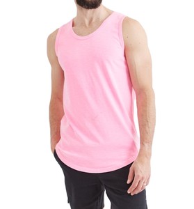 <b>Men</b> <b>Knitted</b> Casual <b>Tank</b> <b>Top</b> Custom Logo Sleeveless Gym Shirt Breathable Polyester/Cotton Fitness Apparel OEM ODM Manufacturer - Product Image 2